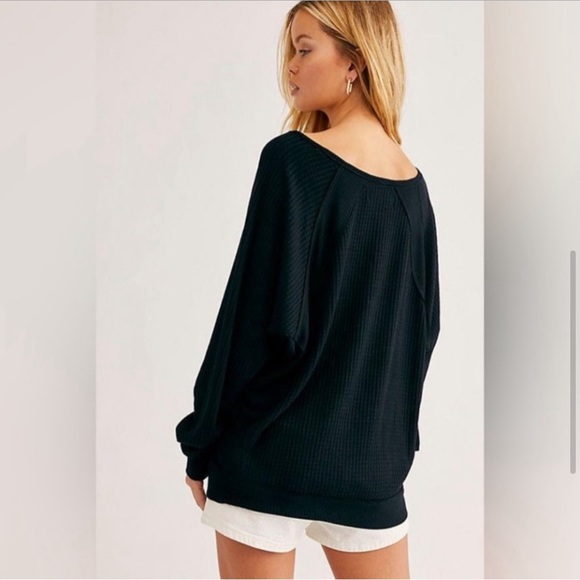 Free People Santa Clara Thermal Shirt - Picture 5 of 14